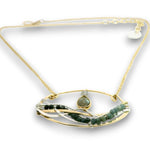 Elliptical Apatite Necklace 85046N - Art by any Means Jewelryproduct_