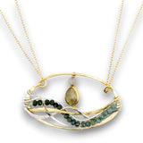 Elliptical Apatite Necklace 85046N - Art by any Means Jewelryproduct_