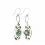 Emerald Nugget Earrings E84056 - Art by any Means Jewelryproduct_