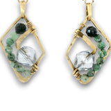 Emerald Trajectory Earrings E85047 - Art by any Means Jewelryproduct_