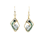 Emerald Trajectory Earrings E85047 - Art by any Means Jewelryproduct_