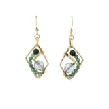 Emerald Trajectory Earrings E85047 - Art by any Means Jewelryproduct_