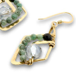 Emerald Trajectory Earrings E85047 - Art by any Means Jewelryproduct_