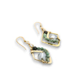 Emerald Trajectory Earrings E85047 - Art by any Means Jewelryproduct_