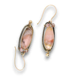 Encircled Opal Earrings E85050 - Art by any Means Jewelryproduct_