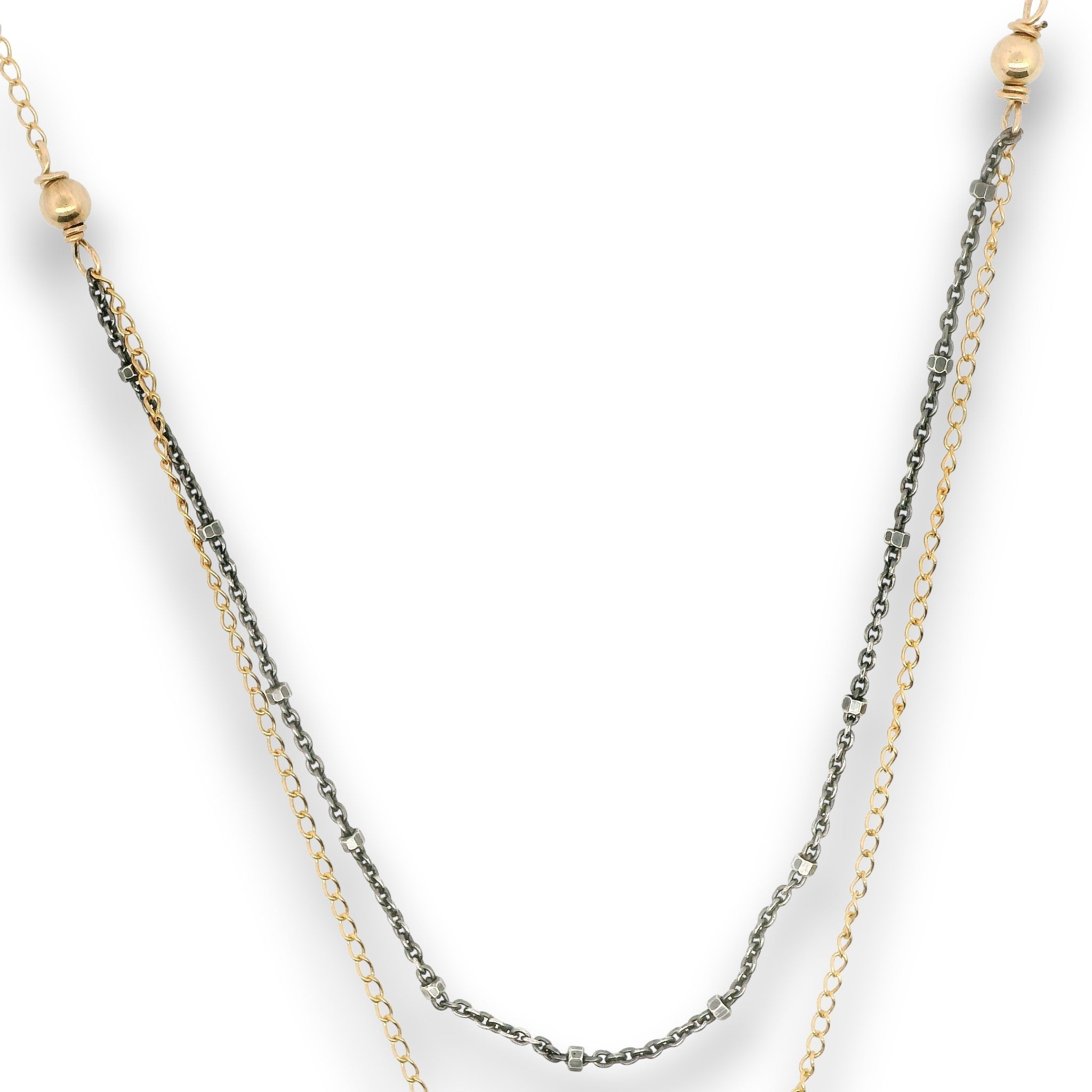 Encircled Opal Necklace 85050N - Art by any Means Jewelryproduct_
