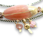 Encircled Opal Necklace 85050N - Art by any Means Jewelryproduct_