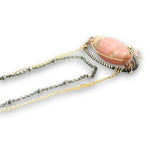 Encircled Opal Necklace 85050N - Art by any Means Jewelryproduct_