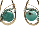 Envious Drop Chrysoprase Earrings E82641 - Art by any Means Jewelryproduct_