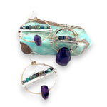 Equator Amethyst Earrings - Art by any Means Jewelryproduct_