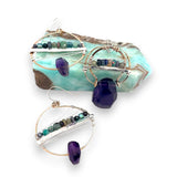 Equator Amethyst Earrings - Art by any Means Jewelryproduct_