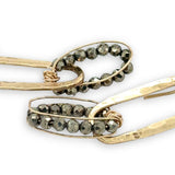 Eternity Band Pyrite Earrings E82585 - Art by any Means Jewelryproduct_