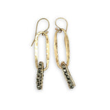 Eternity Band Pyrite Earrings E82585 - Art by any Means Jewelryproduct_