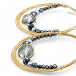 Evening Crystal Hoop Earrings E83166 - Art by any Means Jewelryproduct_
