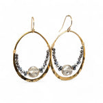 Evening Crystal Hoop Earrings E83166 - Art by any Means Jewelryproduct_