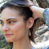 Evening Wing Pearl Drop Earrings - Art by any Means Jewelry#product_