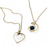Crescent Moon Charm Necklace 84125N