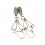 Fleur de Lis Labradorite Earrings E83521 - Art by any Means Jewelryproduct_