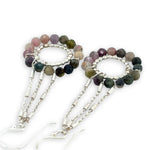 Flexibility Coin Tourmaline Earrings E84706 - Art by any Means Jewelryproduct_
