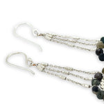 Flexibility Coin Tourmaline Earrings E84706 - Art by any Means Jewelryproduct_