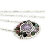 Flexibility Coin Tourmaline Necklace 84705N - Art by any Means Jewelryproduct_