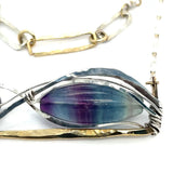 Fluorite Link Necklace 83255N - Art by any Means Jewelryproduct_
