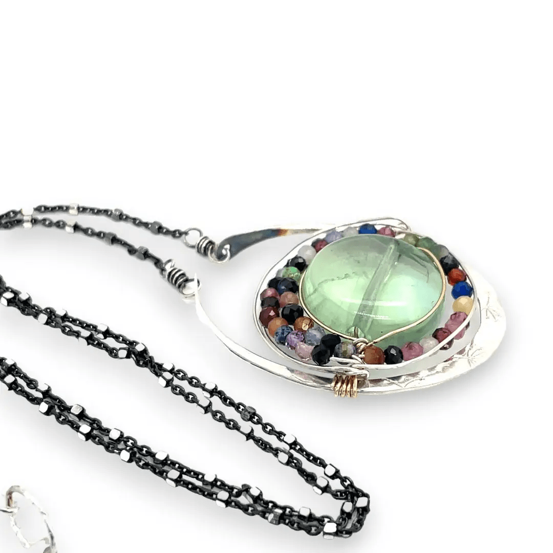 Fluorite Mixed Gemstone Necklace 83170N - Art by any Means Jewelryproduct_