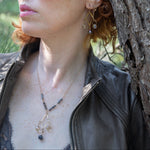 Fluted Chandelier Labradorite Necklace 82050N - Art by any Means Jewelryproduct_