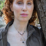 Fluted Chandelier Labradorite Necklace 82050N - Art by any Means Jewelryproduct_