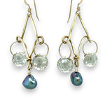 Fluted Chandelier Pearl Earrings E82051 - Art by any Means Jewelryproduct_