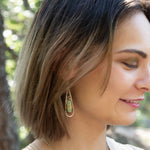 Freshwater Pearl Furrow Drop Earrings - Art by any Means Jewelry#product_