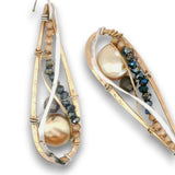 Galaxy Pearl Earrings E85024 - Art by any Means Jewelryproduct_