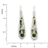 Garnet Glory Drop Earrings - Art by any Means Jewelryproduct_