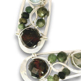 Garnet Glory Drop Earrings - Art by any Means Jewelryproduct_