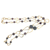 Garnet Royalty Chain Necklace 82603N - Art by any Means Jewelryproduct_