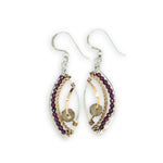 Garnet Wing Earrings - Art by any Means Jewelryproduct_