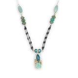 Gemstone Box Necklace 83450N - Art by any Means Jewelryproduct_