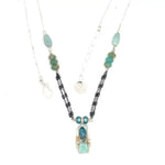Gemstone Box Necklace 83450N - Art by any Means Jewelryproduct_
