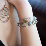 Gemstone Collection Cuff Bracelet B406 - Art by any Means Jewelryproduct_
