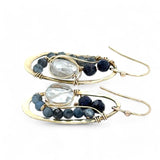 Gemstone Rivulets Quartz Earrings E83601 - Art by any Means Jewelryproduct_