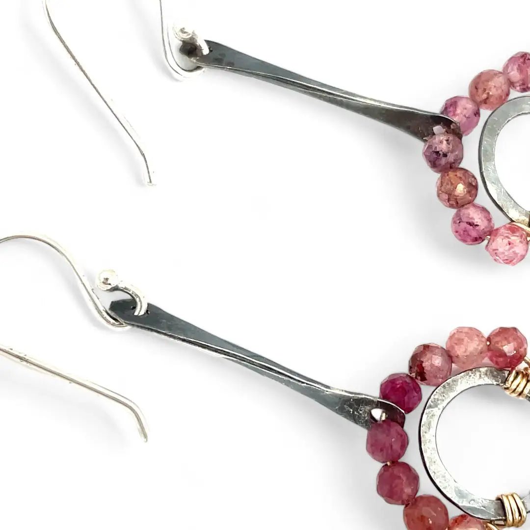 Gemstone Sphere Earrings E83157 - Art by any Means Jewelryproduct_