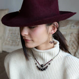 Generous Garnet Sphere Necklace 82611N - Art by any Means Jewelryproduct_