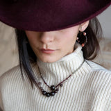 Generous Garnet Sphere Necklace 82611N - Art by any Means Jewelryproduct_