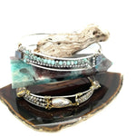 Get in Line Crystal Cuff Bracelet - Art by any Means Jewelryproduct_