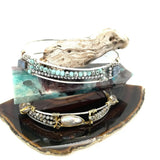 Get in Line Crystal Cuff Bracelet - Art by any Means Jewelryproduct_