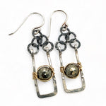Glitter Pyrite Earrings E82510 - Art by any Means Jewelryproduct_