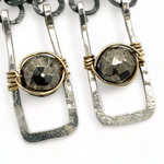 Glitter Pyrite Earrings E82510 - Art by any Means Jewelryproduct_