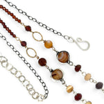 Glowing Embers Agate Necklace 82595N - Art by any Means Jewelryproduct_