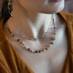 Glowing Embers Agate Necklace 82595N - Art by any Means Jewelryproduct_