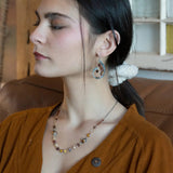 Glowing Embers Agate Necklace 82595N - Art by any Means Jewelryproduct_